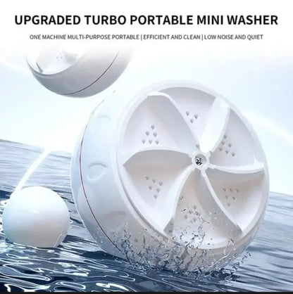 Ultrasonic Rotating Turbine Washing Machine For Socks Underwear Dishes Clothes MuzzaHub