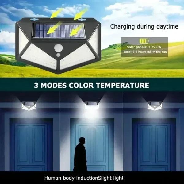 Solar Interaction Light Yx-100 | Solar Charging