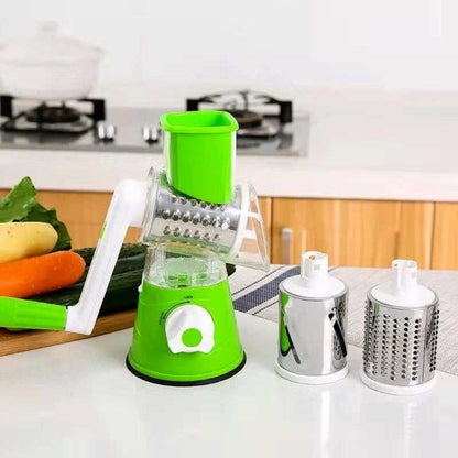 Manual Vegetable Cutter Slicer & Grater | Multi-functional Kitchen Gadget (random Colors)