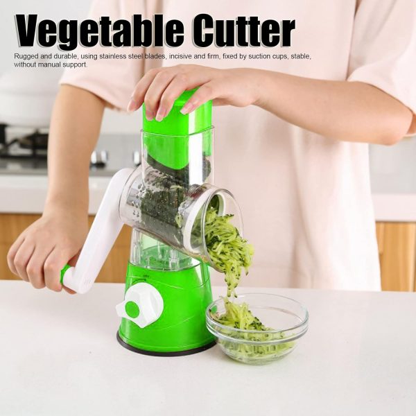 Manual Vegetable Cutter Slicer & Grater | Multi-functional Kitchen Gadget (random Colors)